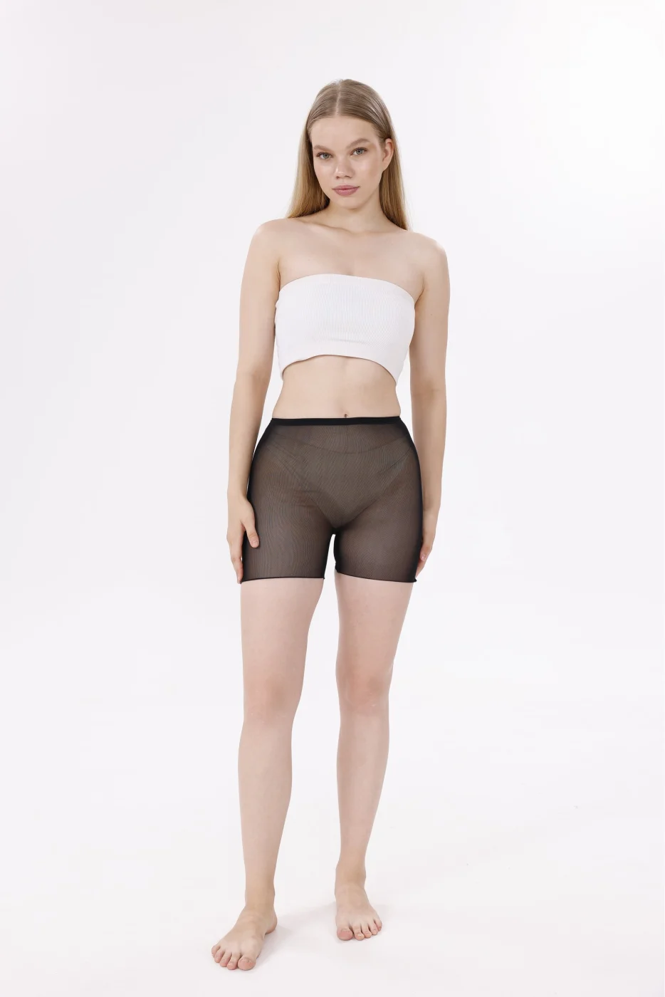 Freshness 0024 Lazer Kesim Tül Boxer Korse görsel 3