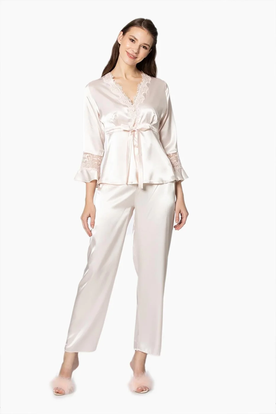 Pierre Cardin 6025 Kısa Gecelikli 6'lı Set görsel 4