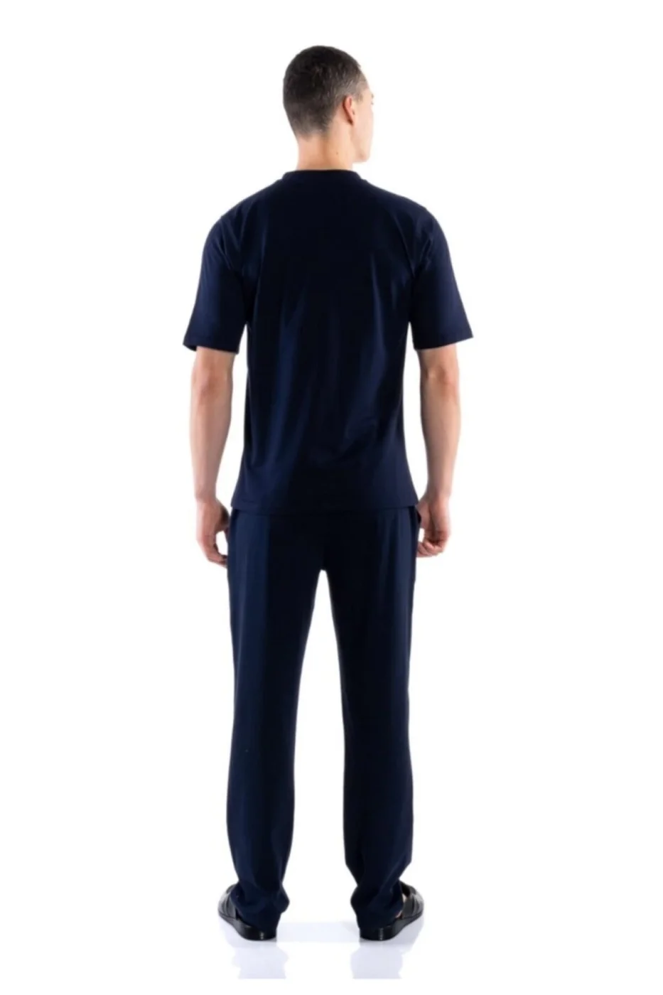 D'S Damat 02000 Kısa Kol 3'lü Erkek Pijama Takımı görsel 2
