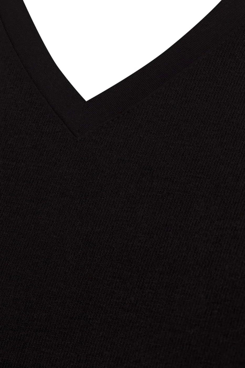 Star 206 Modal Yarım Kol V-Yaka T-Shirt Atlet görsel 3