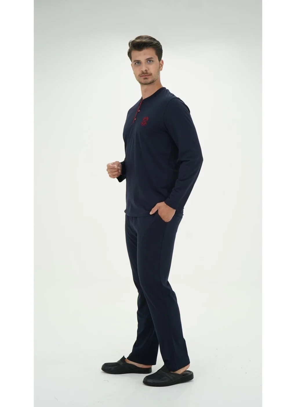 D'S Damat 01005 Uzun Kol Pijama Takımı görsel 2
