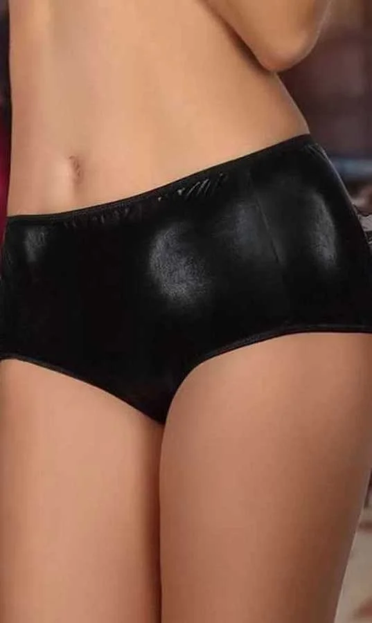 Siyah Özel Bölgesi Fantazi Külot TM1146 görsel 2
