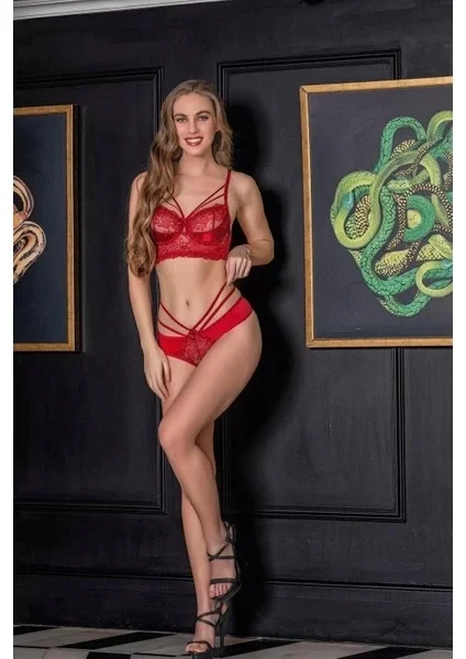Gallipoli 31632 Transparan Bralet Ve String Takım görsel 2