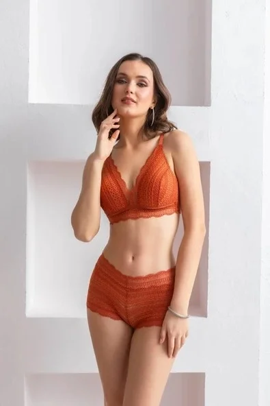 Gallipoli 31813 Bralet Sütyen Ve Boxer Takım görsel 2