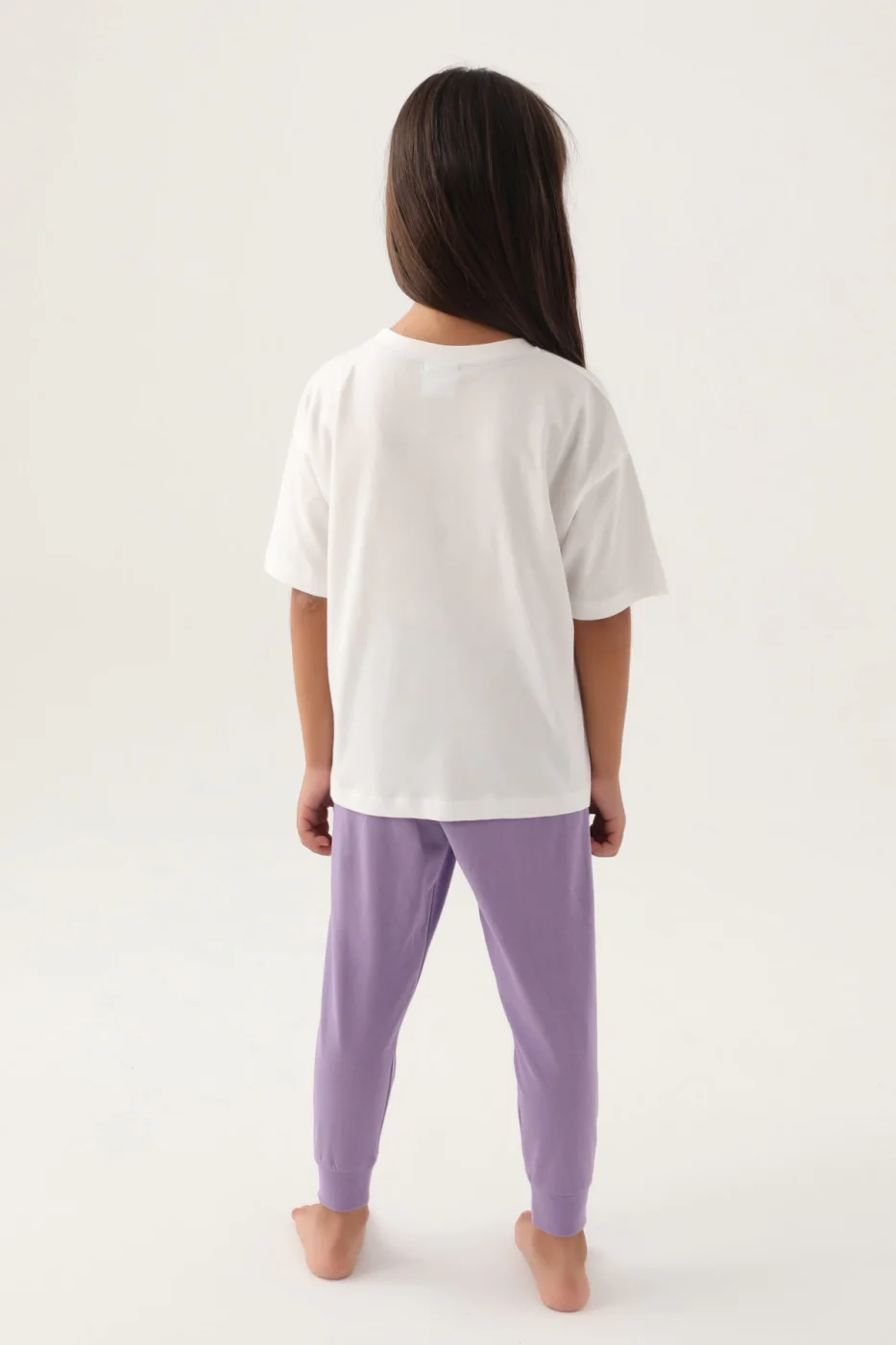 US Polo 1818-G Kız Çocuk Pijama Takım görsel 2