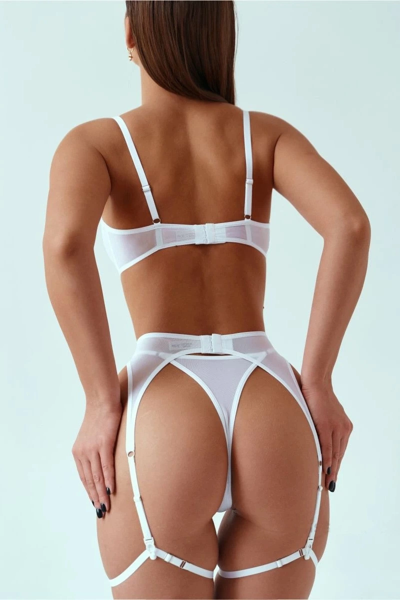 Beyaz Jartiyer Takım