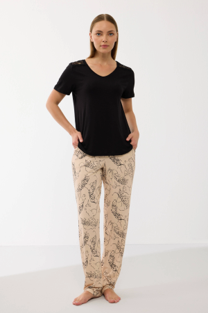 Anıl 11650 Kadın T-Shirt Ve Pantalon Takım