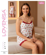 Lovenisa 12019 Kadın Şortlu Takım