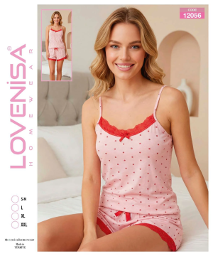 Lovenisa 12056 Kadın Şortlu Takım