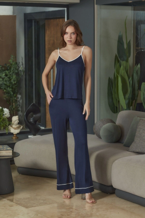 Aqua 26577 Kadın İp Askılı  Pijama Takım