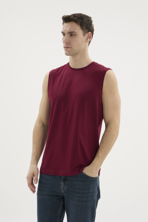 Kocabey T522 Erkek Sıfır Kol T-shirt